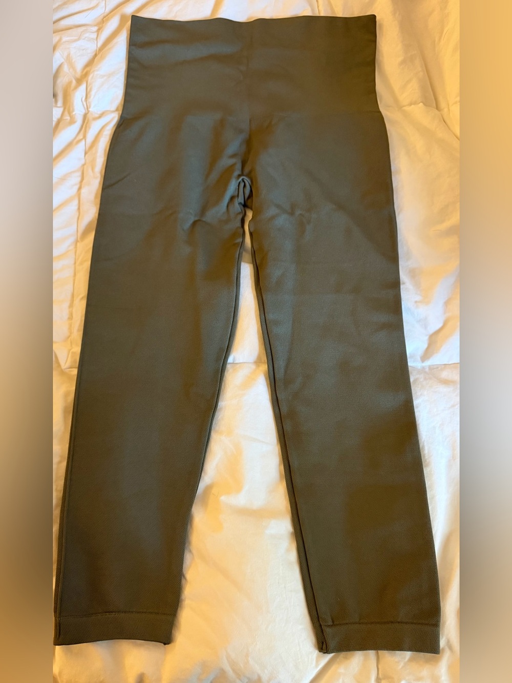 SPANX Olive High-Waist Sculpting Leggings